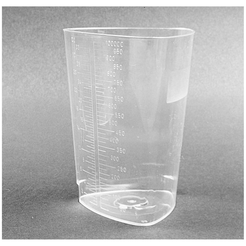 TRIANGULAR MEASURING CONTAINER, POLYPROPYLENE, 200/CS, SOLD AS CASE MEDEGEN 10000958