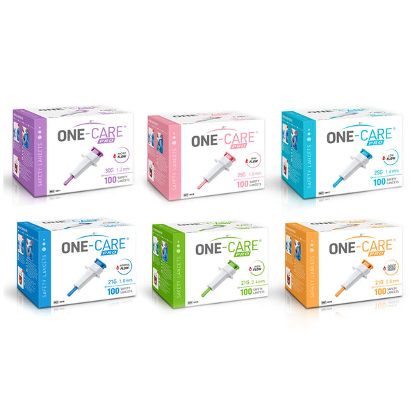 SAFETY LANCETS, TOP BUTTON - ACTIVATED, 21GX2.8MM, MICROFLOW, ORANGE, 100/BX, SOLD AS BOX MEDIVENA 10001205