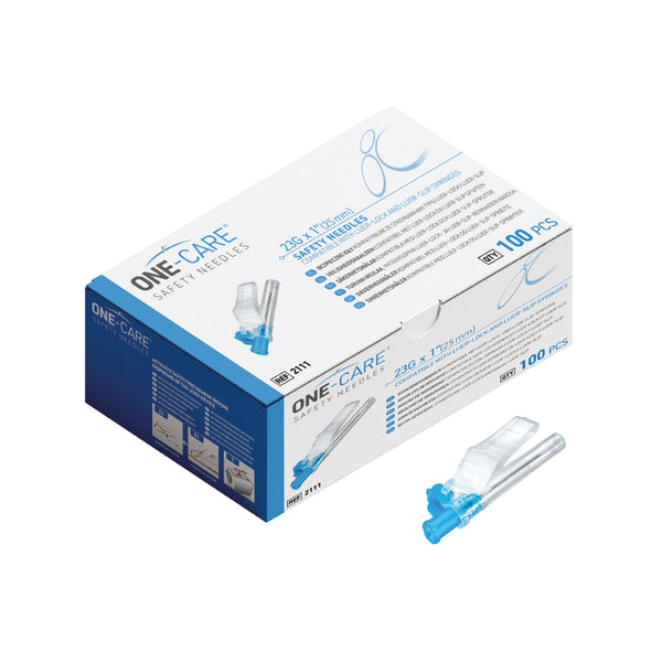 SAFETY NEEDLES, 21G X 1.5’’ , 100/BX, SOLD AS BOX MEDIVENA 10001205