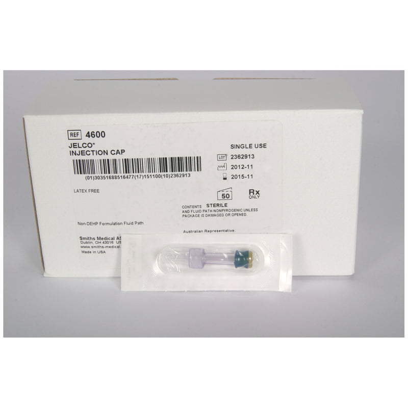 INJECTION CAPS, JELCO™, 200/CS, SOLD AS CASE ICU 10000485
