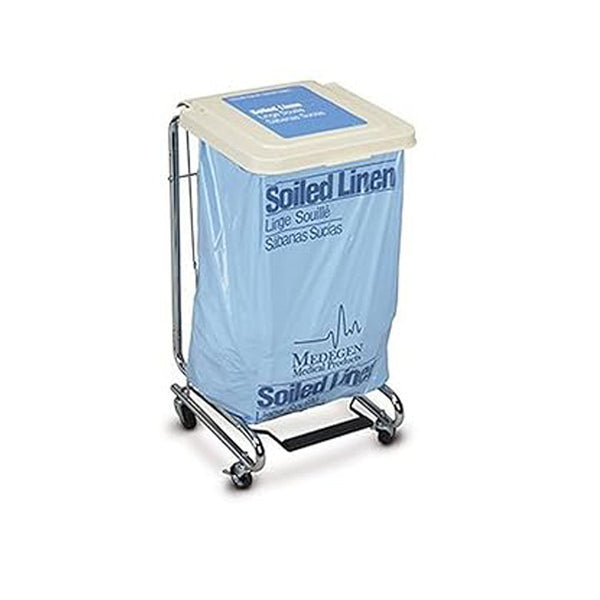 HAMPER BAG, 40 GAL CAPACITY, 39½" X 39½" X 39.7", 1-PLY, 2 MIL, CLEAR/ PLAIN, 100/CS, SOLD AS CASE MEDEGEN 10000958