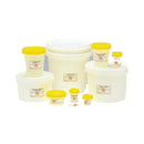 HISTOLOGY CONTAINER, 40ML, FORMALIN WARNING LABEL & O-RING CAP, YELLOW, 100/BG, 6 BG/CS, SOLD AS CASE MEDEGEN 10000958
