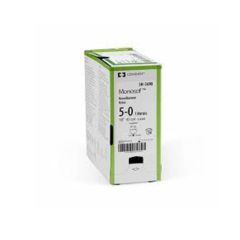 SUTURE, REVERSE CUTTING, SIZE 4-0, BLUE, 18", NEEDLE C-1, 3/8 CIRCLE, 3 DZ/BX, SOLD AS BOX MEDTRONIC/MINIMALLY 10000446