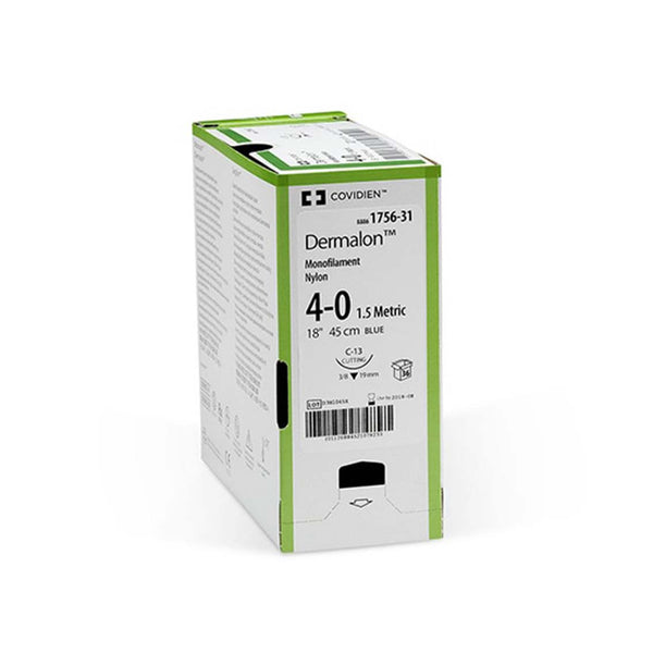 SUTURE, SIZE 2-0, BLUE, 18", 1 DZ/BX, SOLD AS BOX MEDTRONIC/MINIMALLY 10000446
