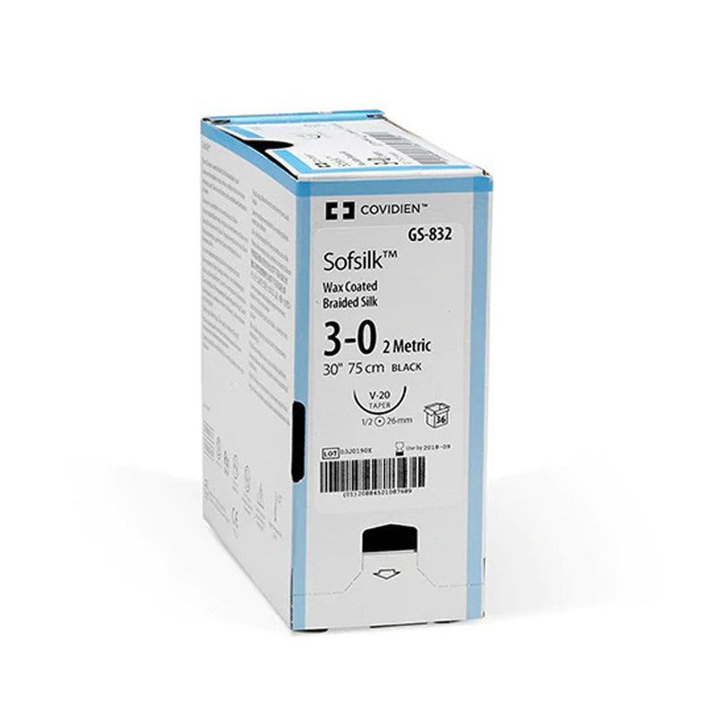 SUTURE, REEL, SIZE 4-0, BLACK, 98", NO NEEDLE, 2 DZ/BX, SOLD AS BOX MEDTRONIC/MINIMALLY 10000446