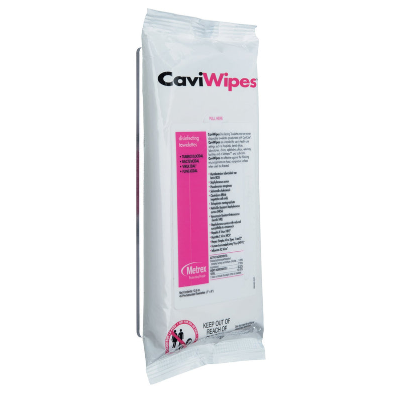 Metrex Caviwipes Disinfecting Towelettes Wall Bracket For Caviwipesflat Pack 20/Cs, ACCESSORY / PART ONLY -13-1185