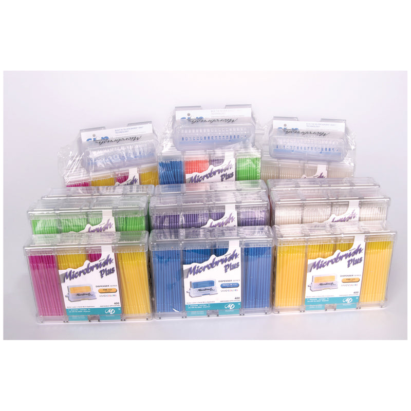 MICROBRUSH PLUS DISPENSER SERIES, SOLD AS PACK MICROBRUSH 10000273
