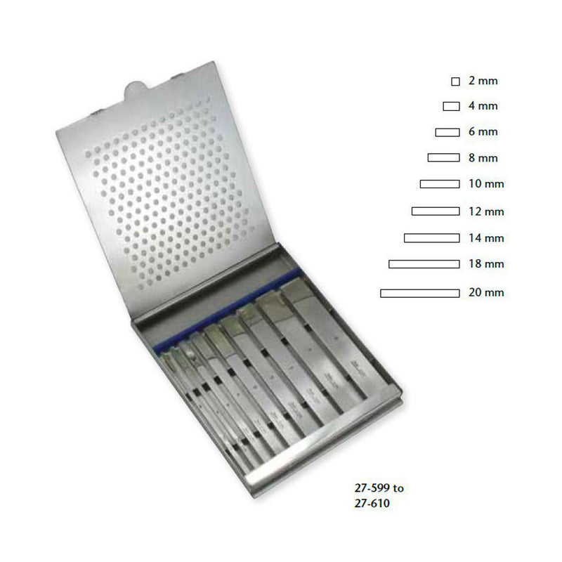 Miltex Hibbs Osteotomes Osteotome, 7/8", Straight -27-447