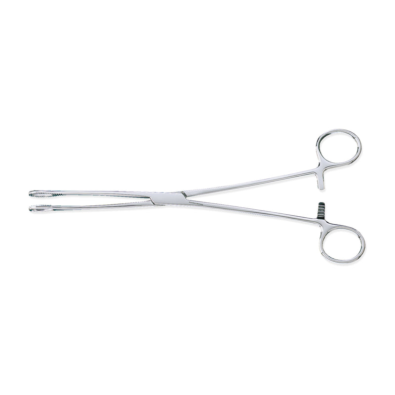 SERRATED FOERSTER FORCEPS, 9½" STRAIGHT, SOLD AS EACH PRO 10000510