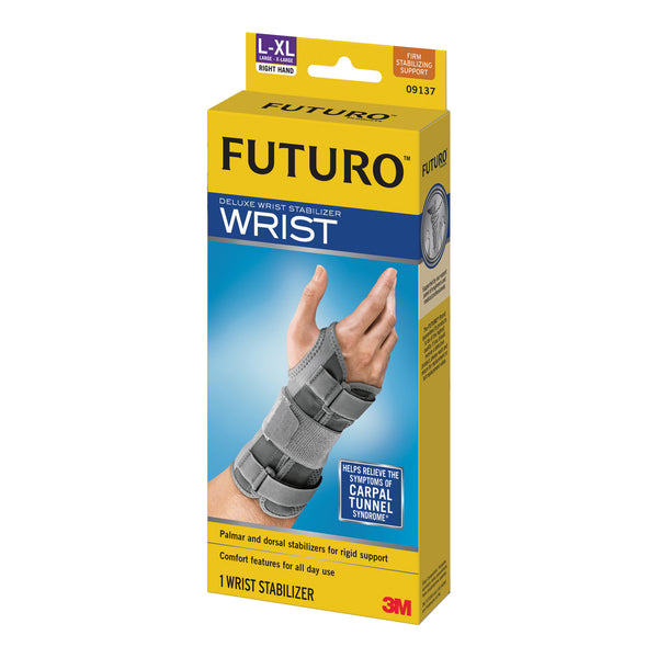 WRIST STABILIZER, RIGHT HAND, LARGE/ X-LARGE, 3/PK, 4 PK/CS, SOLD AS CASE 3M 10001370