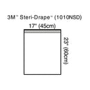 TOWEL DRAPE, LARGE, 23" X 17" WITH ADHESIVE STRIP & CLEAR PLASTIC, 10/BX, 4 BX/CS, SOLD AS CASE SOLVENTUM 1
