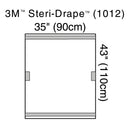 X-RAY IMAGE INTENSIFIER DRAPE, 4 ADHESIVE PATCHES, 41" X 64", 10/BX, 4 BX/CS, SOLD AS CASE SOLVENTUM 1