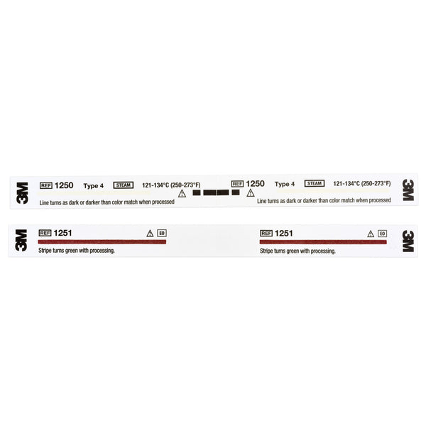 INDICATOR STRIP FOR 100% EO & EO MIXTURE, 5/8" X 8", COLOR CHANGE FROM RED TO GREEN, PERFORATED, 240/BX, 4 BX/CS, SOLD AS CASE SOLVENTUM 1