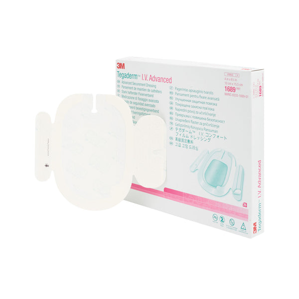 IV ADVANCED DRESSING, 4" X 4¾", 50/BX, 4 BX/CS, SOLD AS CASE SOLVENTUM 1