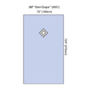 STERI-DRAPE™ BASIC SURGICAL PACK: OP TAPE, HAND TOWELS, MAYO STAND COVER, ADHESIVE TOWEL DRAPES, MEDIUM & X-LARGE ADHESIVE DRAPE S, SOLD AS CASE SOLVE