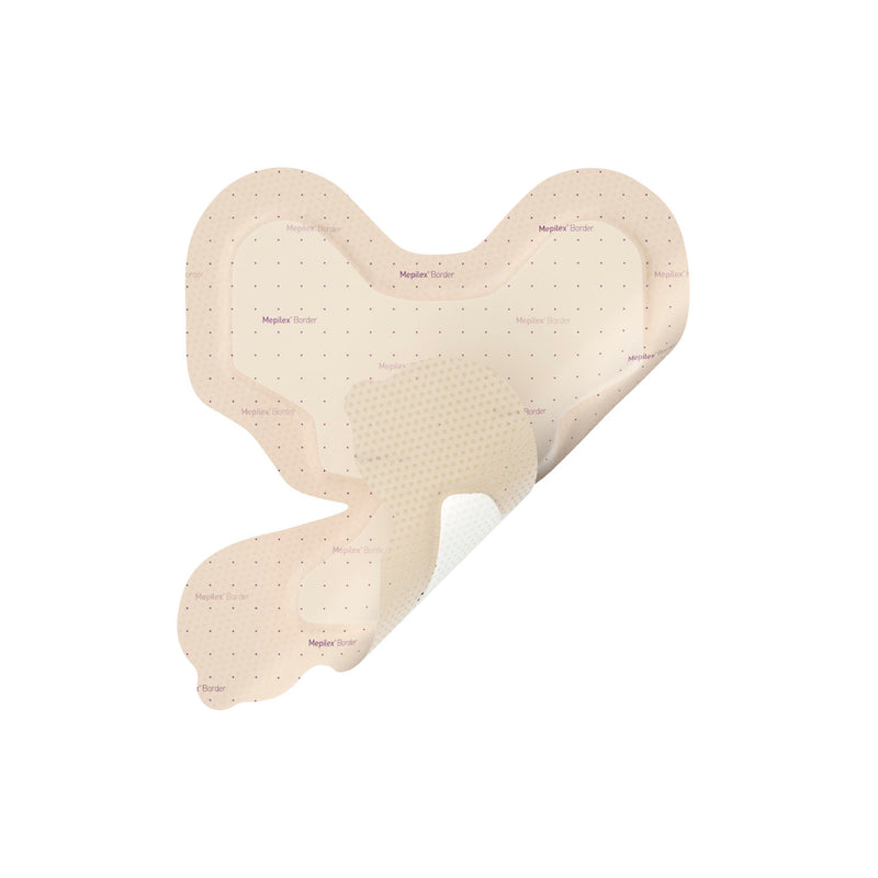 MEPILEX HEEL, 5" X 8", 5/BX, 5 BX/CS, SOLD AS CASE MOLNLYCKE 10000261