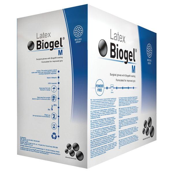 MICROSURG GLOVE, SIZE 6½, STERILE, LATEX, POWDER FREE , 50/BX, 4 BX/CS, SOLD AS CASE MOLNLYCKE 10000261