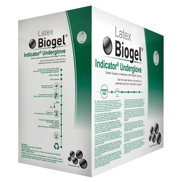SURGICAL GLOVE, SIZE 6½, STERILE, LATEX, POWDER FREE , 50/BX, 4 BX/CS, SOLD AS CASE MOLNLYCKE 10000261
