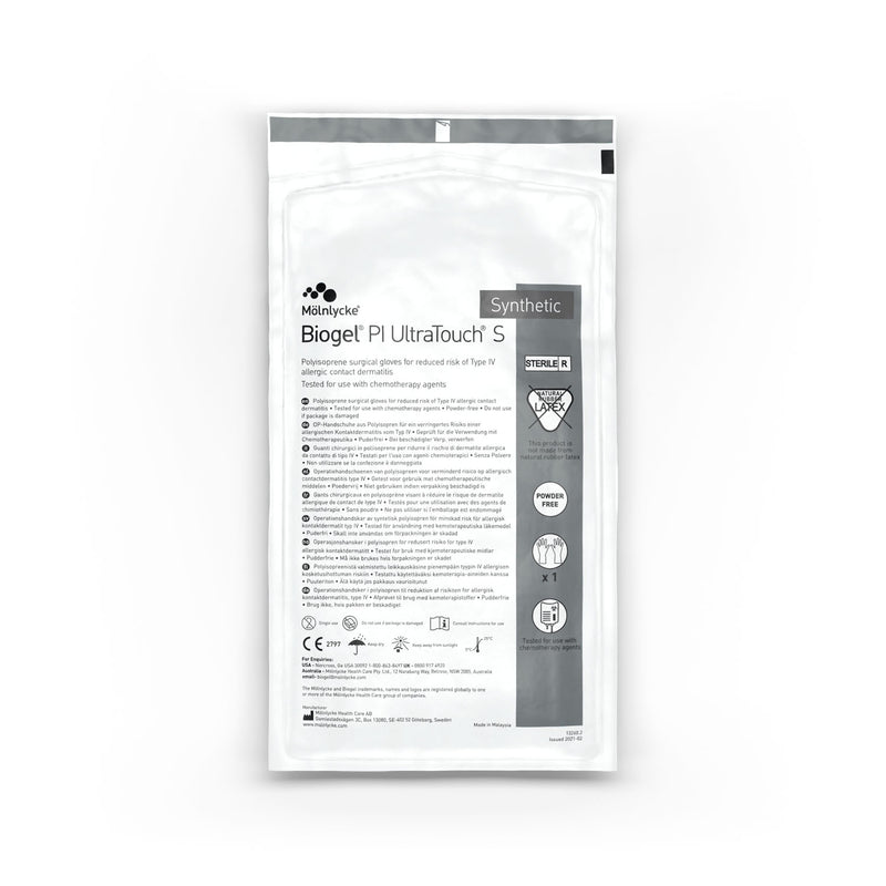 GLOVE, POLYISOPRENE, POWDER-FREE, ANTI-SLIP, BEADED CUFF, SIZE 9, 40 PR/BX, 4 BX/CS, SOLD AS CASE MOLNLYCKE 10000261