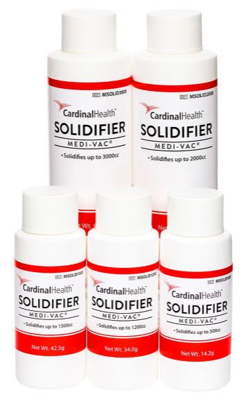 Cardinal Health Medi-Vac Solidifiers Solidifier Medivac 3000Cctwist Top 96/Cs -MSOLID3000