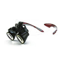 Miltex Magnification Loupe Magnifying Loupe, Black Frame, 3.5X Magnification, 13" X 16" Working Distance -1-5019