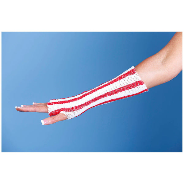 Medi-Tech International Surgi-Color Guard Patient Safety Retainer Elastic Net Rd/Wh Sz627In Circumfernce 1/Bx 10Bx/Cs -MTSCGR06