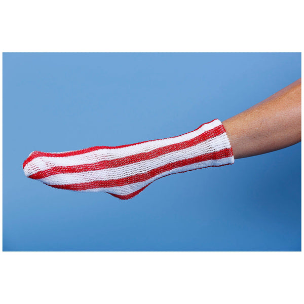Medi-Tech International Surgi-Color Guard Patient Safety Retainer Elastic Net Rd/Wh Sz420In Circumfernce 1/Bx 10Bx/Cs -MTSCGR04