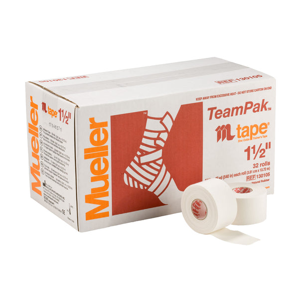 1" X 10 YDS, WHITE, 48 ROLLS/CS, SOLD AS CASE MUELLER 10001113