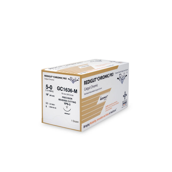 SUTURE, 2-0, REDISILK, BLACK, BRAIDED, 30", YFS, 12/BX, SOLD AS BOX MYCO 10000362