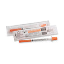 SAFETY INSULIN HYPODERMIC NEEDLE WITH 1ML SYRINGE, 30G X 5/16", 100/BX, SOLD AS BOX MYCO 10000362