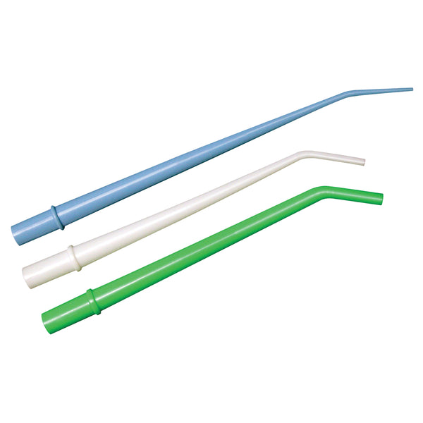 SURGICAL ASPIRATOR TIPS, WHITE, 1/8", 25/BG, SOLD AS BAG MYDENT 10001014