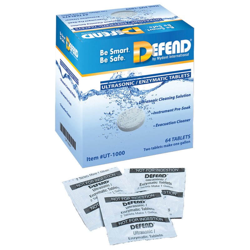 ULTRASONIC ENZYMATIC TABLETS, 64/BX, SOLD AS BOX MYDENT 10001014