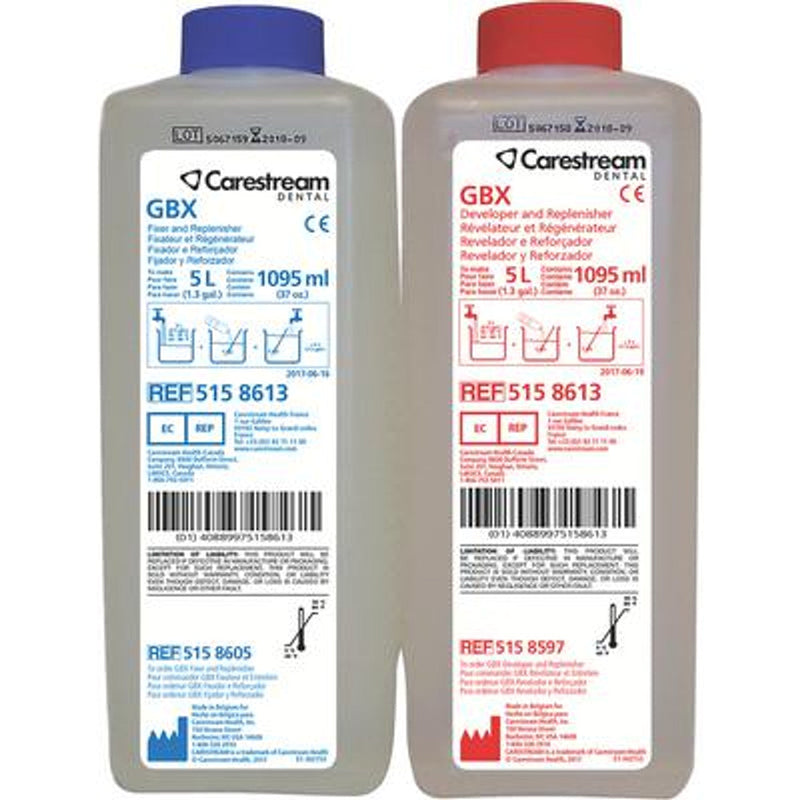 Carestream Gbx Manual Developer And Fixer Xray Developer Fixer Gbxtwin Pack 2X1L Btl/Pk 3Pk/Cs