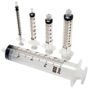 Bd 5 Ml Syringes & Needles Syringe Gen Purpose 5Ml Llw/O Safety 125/Bx 4Bx/Cs