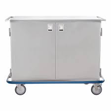 Blickman Miscellaneous Carts Cart Nutritional Lg 2Door10Tr Cap Swivel Lock (Drop)