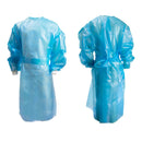 Blickman Chemotherapy Gown Gown Chemo St Poly Coated Smssz Xl Blue 50/Bx (Call) (Drop)