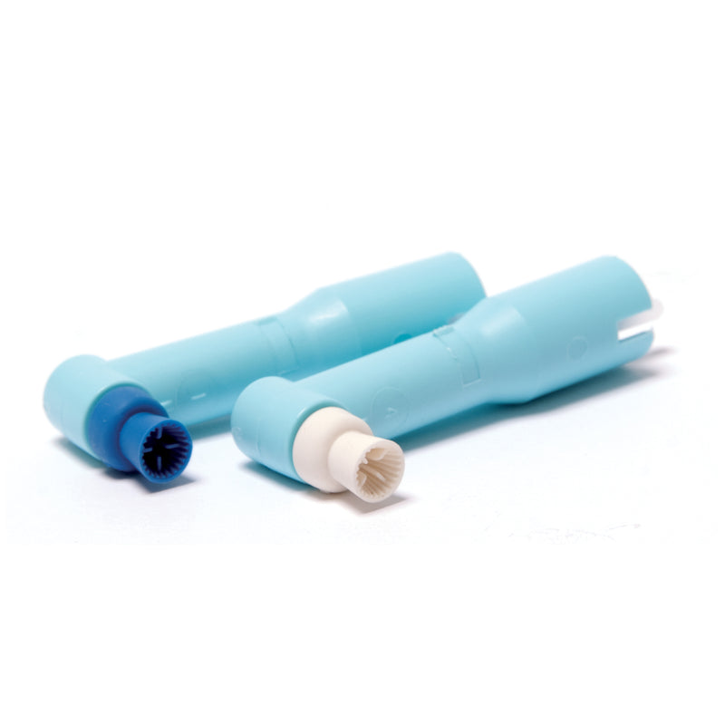 DISPOSABLE PROPHY ANGLE, LONG FIRM CUP, 144/BX, SOLD AS BOX QUALA 10000640