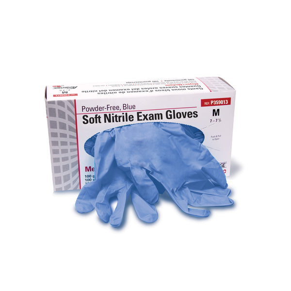 SOFT NITRILE GLOVE, LARGE, BLUE, 200/BX, 10 BX/CS, SOLD AS CASE PRO 10000510