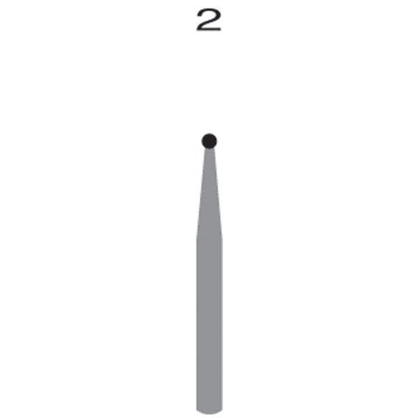 TRIMMING & FINISHING OCCLUSAL & LINGUAL FG7902 NEEDLE, 10/PK, SOLD AS PACK QUALA 10000640