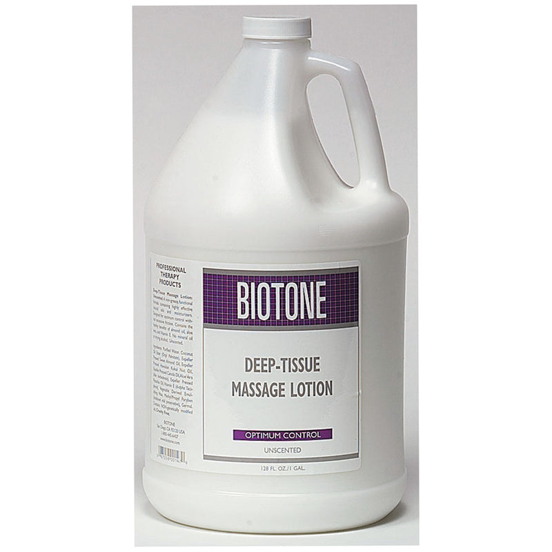 MASSAGE LOTION, 1 GALLON, SOLD AS EACH BIOTONE 10000769