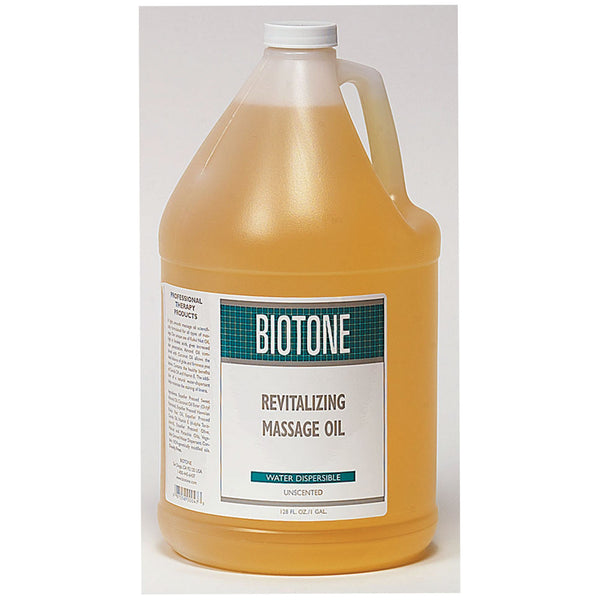 MASSAGE OIL, UNSCENTED, 1 GALLON, SOLD AS EACH BIOTONE 10000769