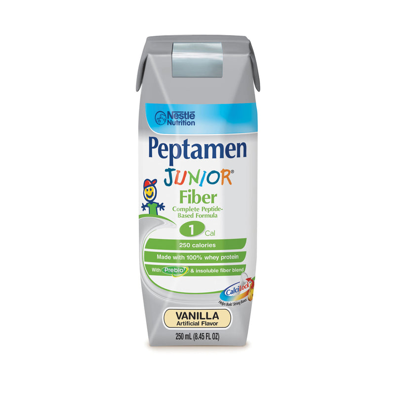 ORAL PEPTAMEN JR. WITH FIBER, VANILLA, 250ML, 24/CS, SOLD AS CASE NESTLE 10000272