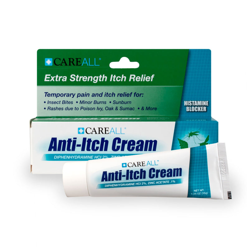 CAREALL® ANTI-ITCH CREAM, 1.25 OZ. , 24/CS, SOLD AS CASE NEW 10000285