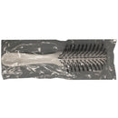 ADULT HAIRBRUSH, 7 ROWS OF NYLON BRISTLES, WHITE, 24/PK, SOLD AS PACK NEW 10000285