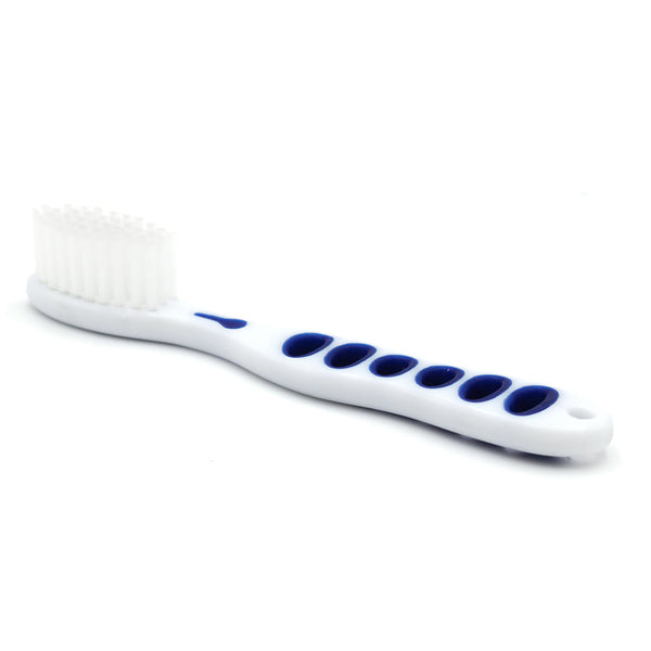 2-PIECE TRAVEL TOOTHBRUSH, FRESHMINT, 4.5" LONG CLOSED, 6.81" ASSEMBLED, INDIVIDUALLY WRAPPED, BLUE/ CLEAR, 100/BX, 10 BX/CS, SOLD AS CASE NEW 1000028