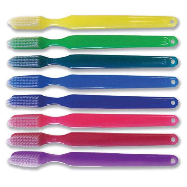 Jm Murray Oraline Economy Toothbrush Toothbrush Child Econo Rainbow8-Color Mix 144/Cs -10926