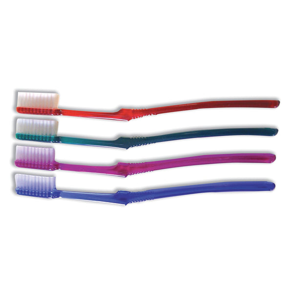 Jm Murray Oraline Coral Value Toothbrush Toothbrush Coral Master38 Valuadt Ast Colors 144/Cs -10250