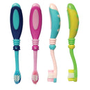 LADYBUG TOOTHBRUSH, STAGE 1, 24 TUFT SOFT, 2 COLOR HANDLE, ASSORTED COLORS, 144/CS, SOLD AS CASE JM 10000191