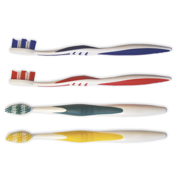 Jm Murray Oraline Oradent Clear Toothbrush Toothbrush Adult Oraflexasst Colors 72/Cs -10780