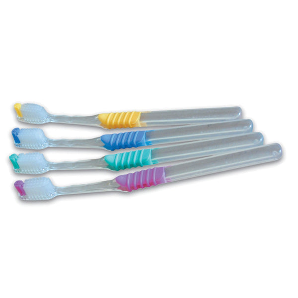 Jm Murray Oraline Oradent Clear Toothbrush Toothbrush Adult Oradent Clearasst Color 144/Cs -10901